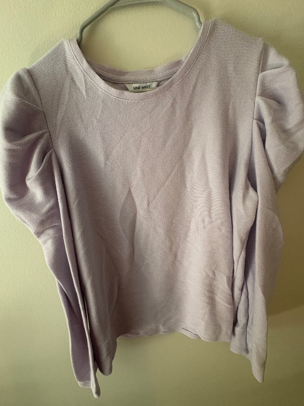 Nine West Purple Blouse Size XL